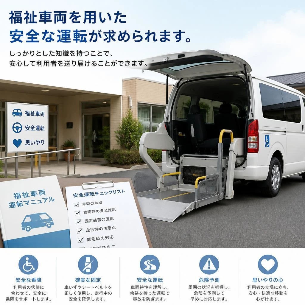福祉車両を使った安全な運転