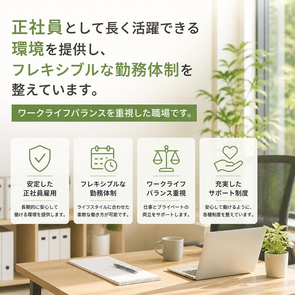 働きやすい職場環境