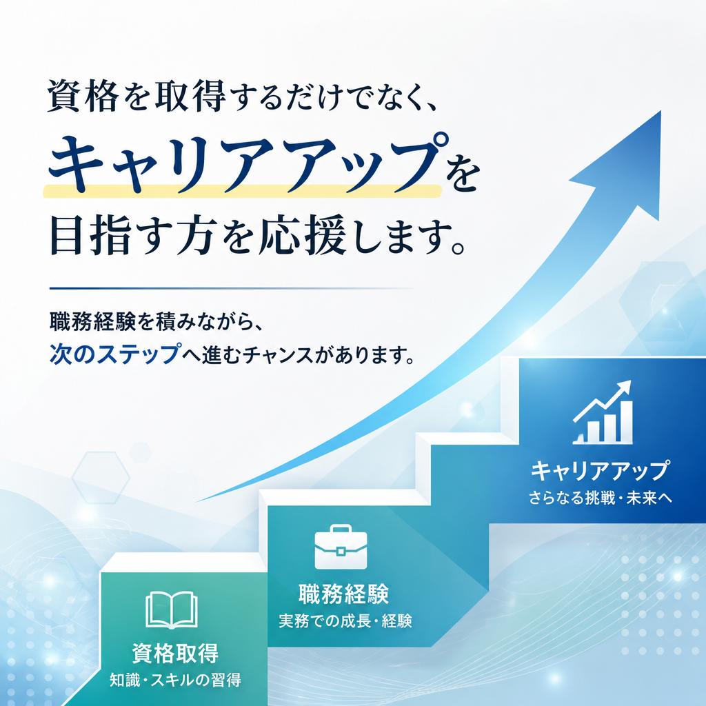 キャリアアップを応援