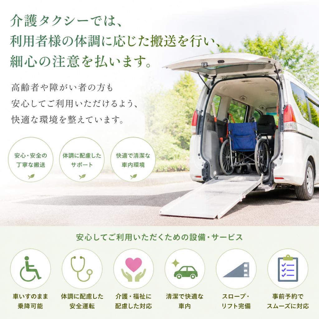安全な搬送で心配なし