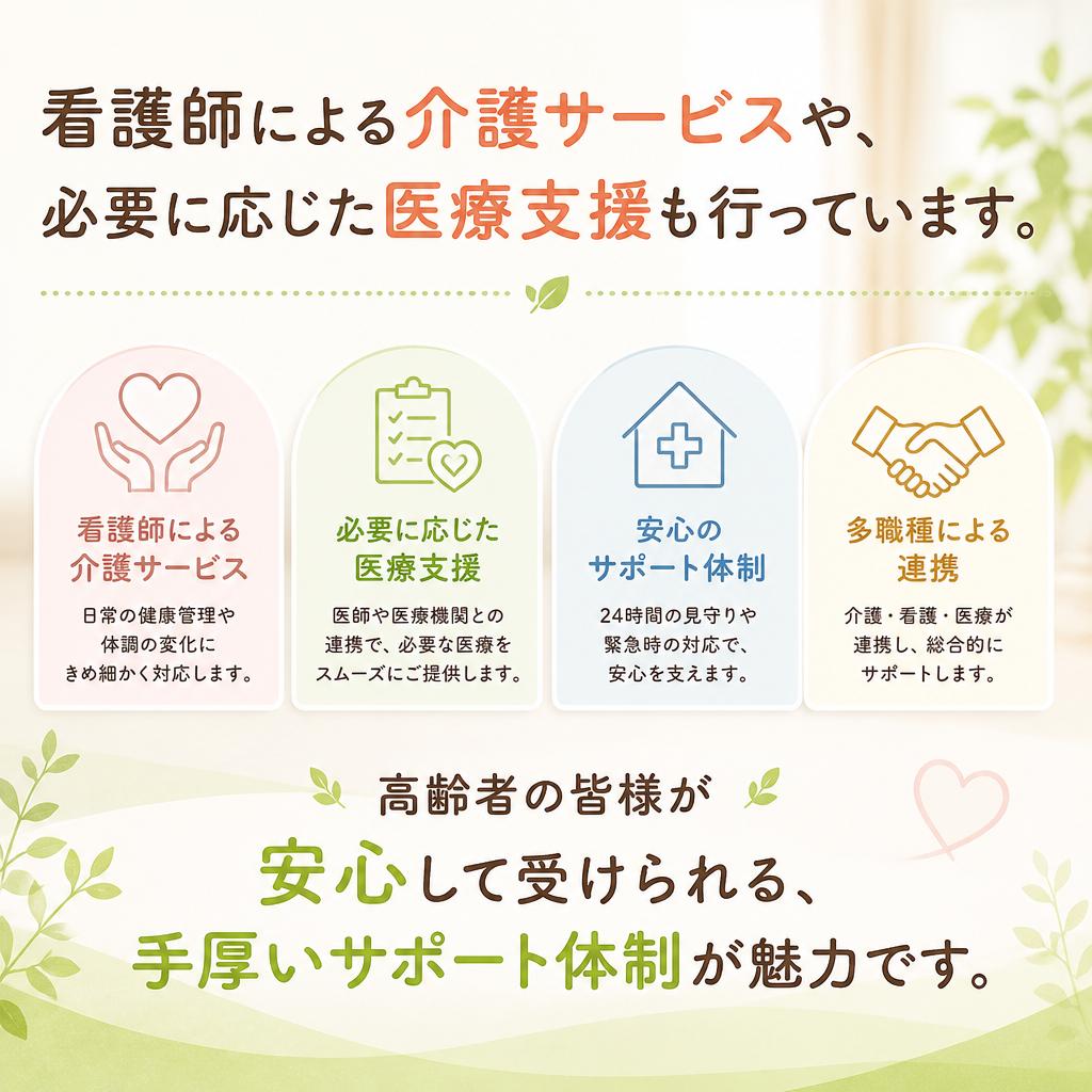 充実した介護サービス