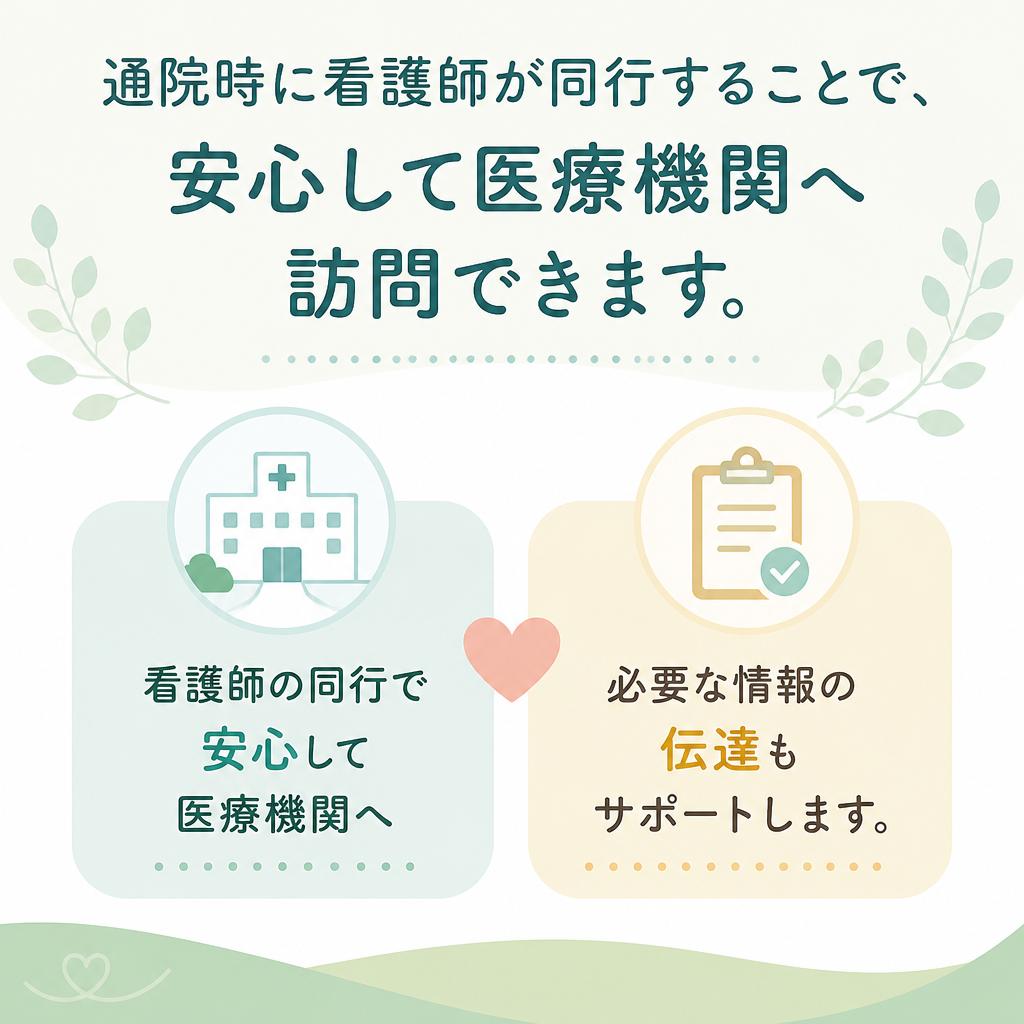 医療機関への通院サポート