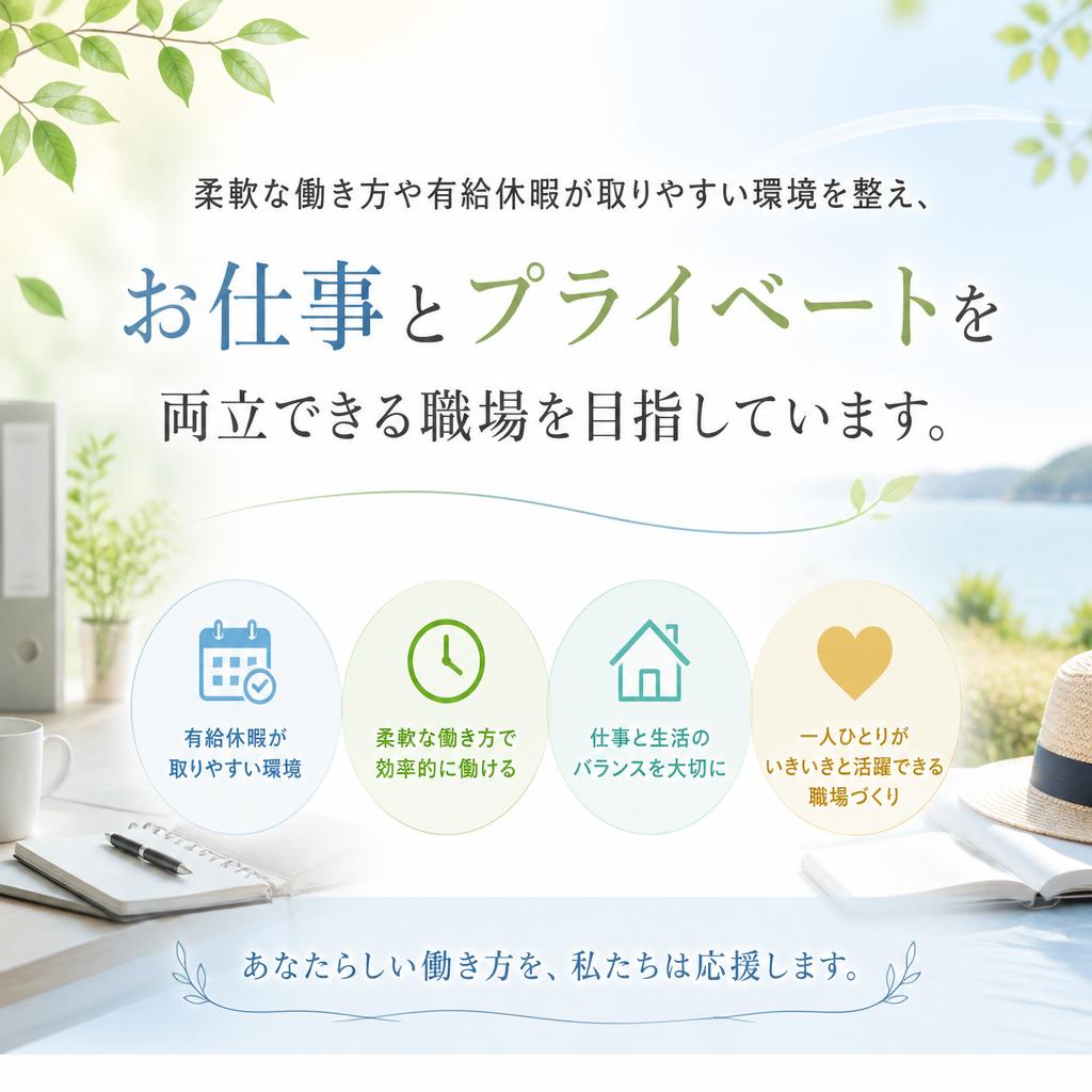 働きやすい環境