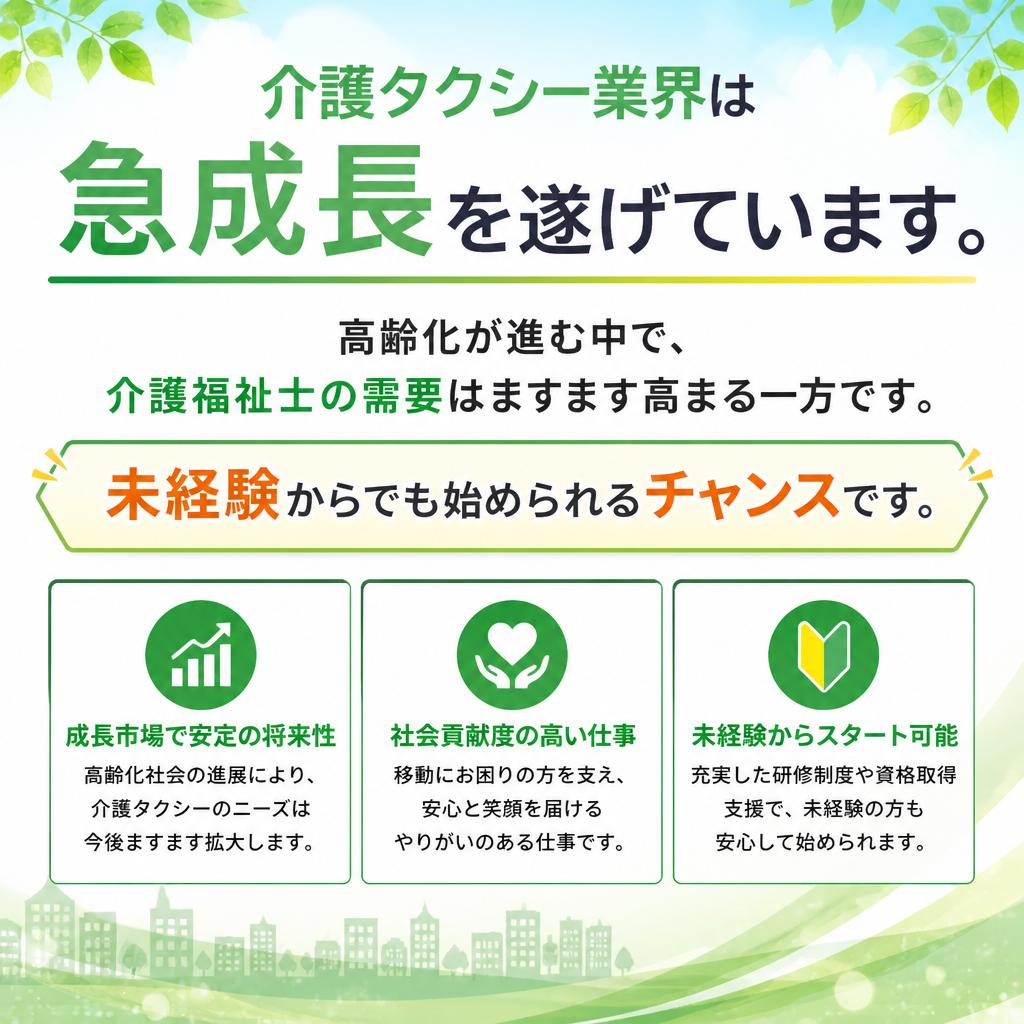 介護タクシー業界の進化